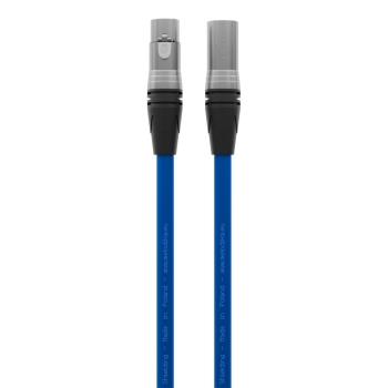 KABEL XLR 2XXLR Melodika Sky Blue SB2X10 1m